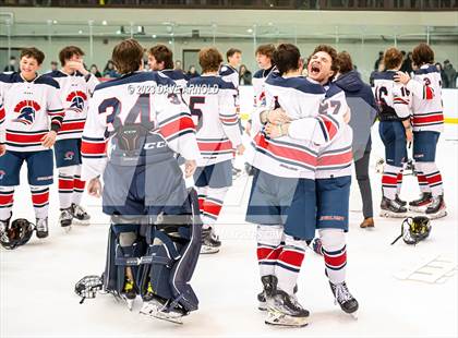 Thumbnail 2 in Frederick Gunn vs. Lawrence Academy (NEPSAC Small School Final) photogallery.