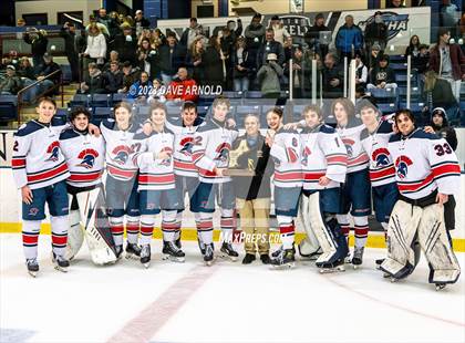 Thumbnail 1 in Frederick Gunn vs. Lawrence Academy (NEPSAC Small School Final) photogallery.