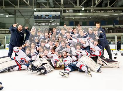 Thumbnail 2 in Frederick Gunn vs. Lawrence Academy (NEPSAC Small School Final) photogallery.