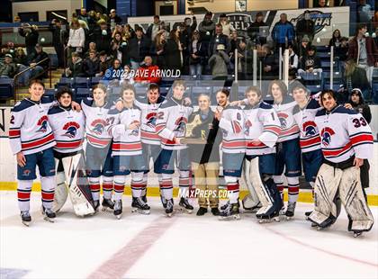 Thumbnail 2 in Frederick Gunn vs. Lawrence Academy (NEPSAC Small School Final) photogallery.