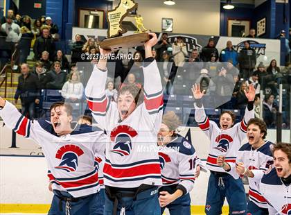 Thumbnail 2 in Frederick Gunn vs. Lawrence Academy (NEPSAC Small School Final) photogallery.