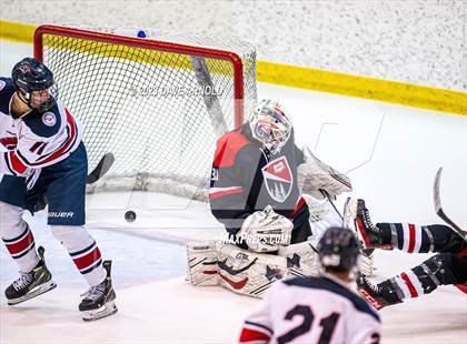 Thumbnail 3 in Frederick Gunn vs. Lawrence Academy (NEPSAC Small School Final) photogallery.