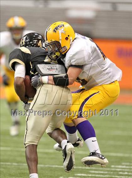 Thumbnail 3 in Troy vs. Rush-Henrietta (NYSPHSAA Class AA Final) photogallery.
