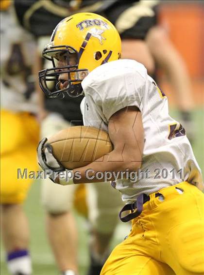 Thumbnail 3 in Troy vs. Rush-Henrietta (NYSPHSAA Class AA Final) photogallery.