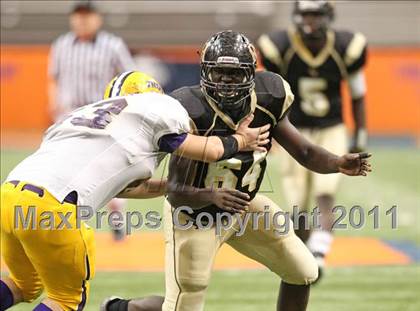 Thumbnail 2 in Troy vs. Rush-Henrietta (NYSPHSAA Class AA Final) photogallery.