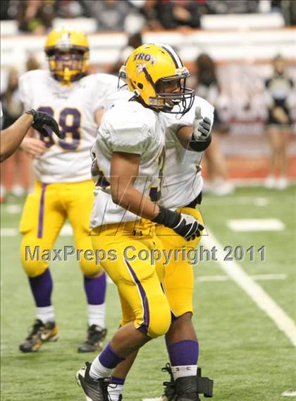 Thumbnail 2 in Troy vs. Rush-Henrietta (NYSPHSAA Class AA Final) photogallery.