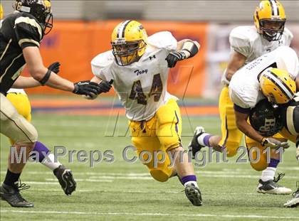 Thumbnail 2 in Troy vs. Rush-Henrietta (NYSPHSAA Class AA Final) photogallery.