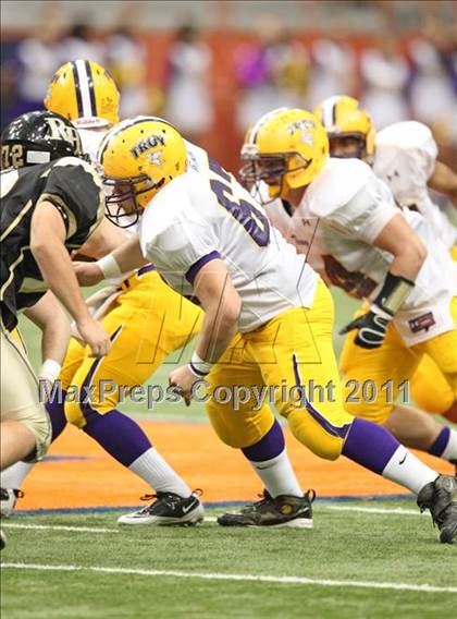 Thumbnail 3 in Troy vs. Rush-Henrietta (NYSPHSAA Class AA Final) photogallery.