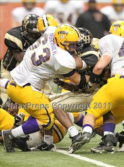Thumbnail 1 in Troy vs. Rush-Henrietta (NYSPHSAA Class AA Final) photogallery.
