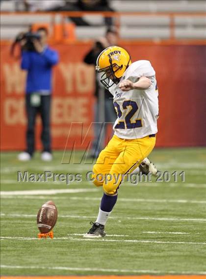 Thumbnail 1 in Troy vs. Rush-Henrietta (NYSPHSAA Class AA Final) photogallery.