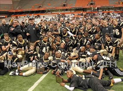 Thumbnail 3 in Troy vs. Rush-Henrietta (NYSPHSAA Class AA Final) photogallery.