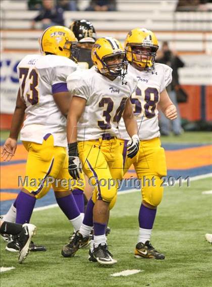 Thumbnail 1 in Troy vs. Rush-Henrietta (NYSPHSAA Class AA Final) photogallery.