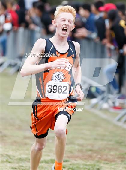 Thumbnail 3 in CIF Central Section Cross Country Championships (Boys D4 Race) photogallery.