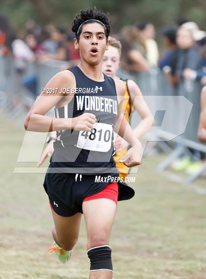 Thumbnail 2 in CIF Central Section Cross Country Championships (Boys D4 Race) photogallery.