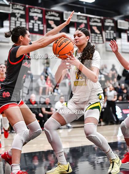 Thumbnail 1 in Ontario Christian vs. Mater Dei photogallery.