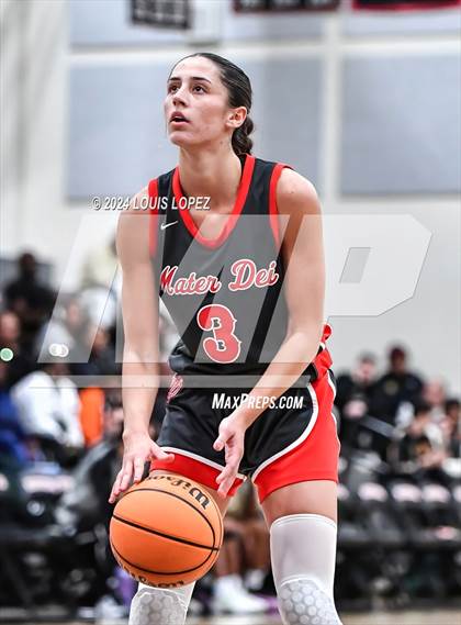 Thumbnail 3 in Ontario Christian vs. Mater Dei photogallery.