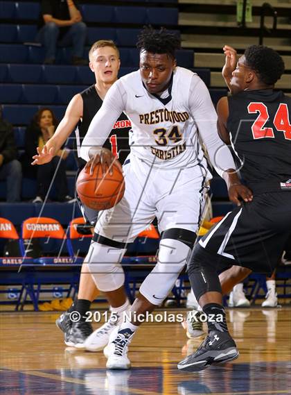 Thumbnail 3 in Sagemont vs. Prestonwood Christian (Tarkanian Classic) photogallery.