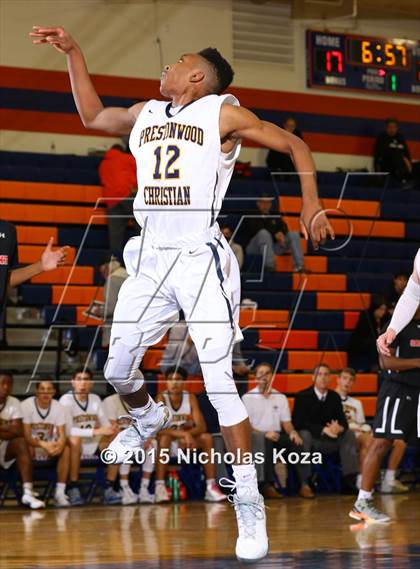 Thumbnail 1 in Sagemont vs. Prestonwood Christian (Tarkanian Classic) photogallery.