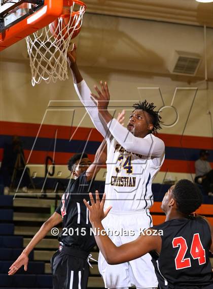 Thumbnail 3 in Sagemont vs. Prestonwood Christian (Tarkanian Classic) photogallery.