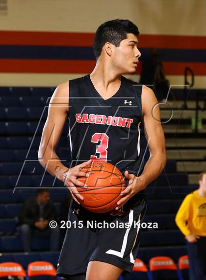 Thumbnail 2 in Sagemont vs. Prestonwood Christian (Tarkanian Classic) photogallery.