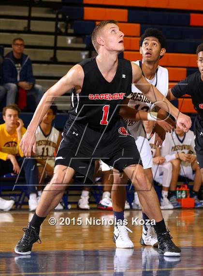 Thumbnail 2 in Sagemont vs. Prestonwood Christian (Tarkanian Classic) photogallery.