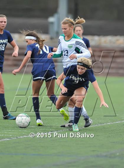 Thumbnail 2 in ThunderRidge vs. Legacy (CHSAA 5A Round 2) photogallery.