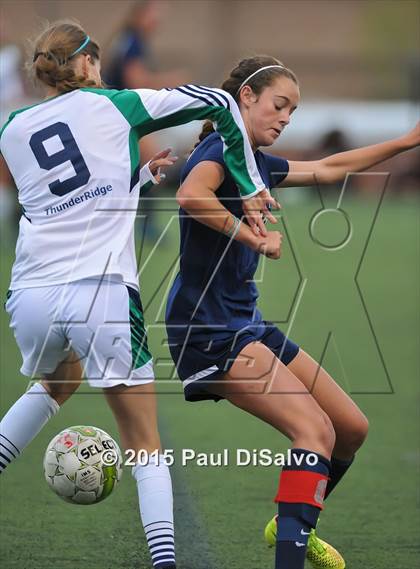 Thumbnail 3 in ThunderRidge vs. Legacy (CHSAA 5A Round 2) photogallery.