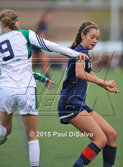Thumbnail 1 in ThunderRidge vs. Legacy (CHSAA 5A Round 2) photogallery.
