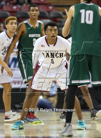 Thumbnail 1 in Weston Ranch vs. Manteca (CIF SJS D3 Final) photogallery.