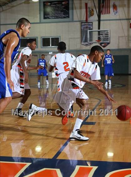 Thumbnail 2 in Capital Christian vs. Pittsburg (Run with the Pack) photogallery.
