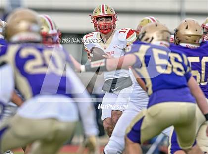 Thumbnail 2 in Sayville vs. Half Hollow Hills West (D3 Semifinal) photogallery.