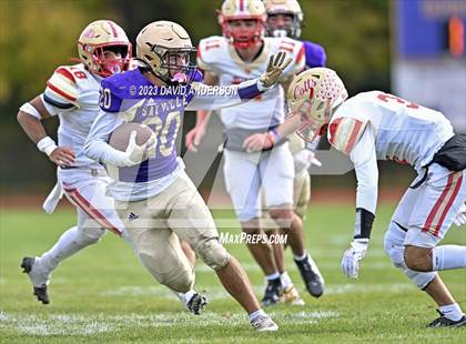 Thumbnail 2 in Sayville vs. Half Hollow Hills West (D3 Semifinal) photogallery.