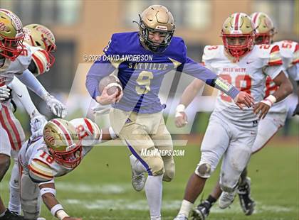 Thumbnail 3 in Sayville vs. Half Hollow Hills West (D3 Semifinal) photogallery.