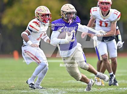 Thumbnail 1 in Sayville vs. Half Hollow Hills West (D3 Semifinal) photogallery.