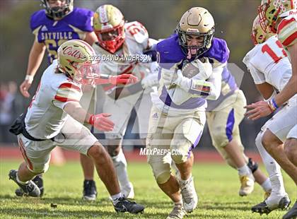 Thumbnail 3 in Sayville vs. Half Hollow Hills West (D3 Semifinal) photogallery.