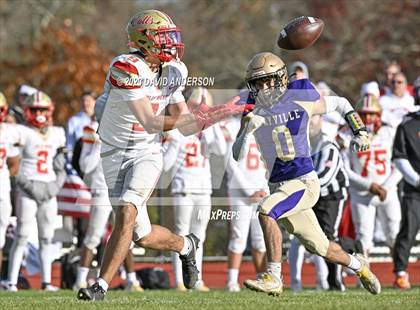 Thumbnail 3 in Sayville vs. Half Hollow Hills West (D3 Semifinal) photogallery.