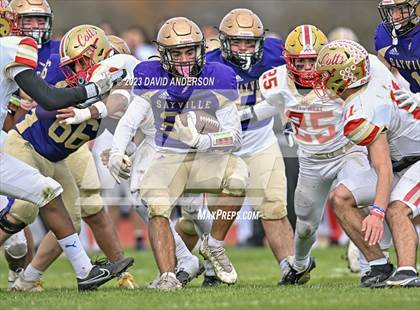 Thumbnail 2 in Sayville vs. Half Hollow Hills West (D3 Semifinal) photogallery.