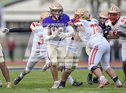 Thumbnail 3 in Sayville vs. Half Hollow Hills West (D3 Semifinal) photogallery.