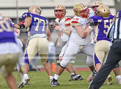 Thumbnail 2 in Sayville vs. Half Hollow Hills West (D3 Semifinal) photogallery.