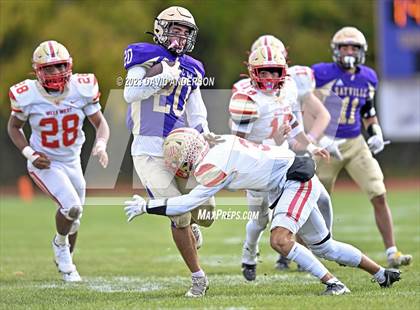 Thumbnail 2 in Sayville vs. Half Hollow Hills West (D3 Semifinal) photogallery.