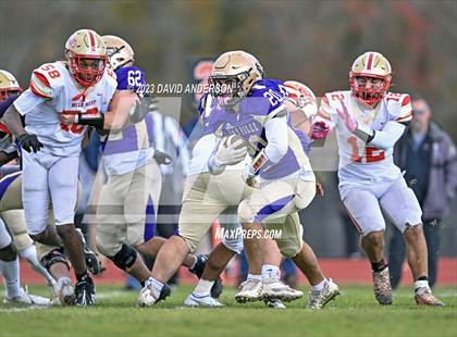 Thumbnail 2 in Sayville vs. Half Hollow Hills West (D3 Semifinal) photogallery.