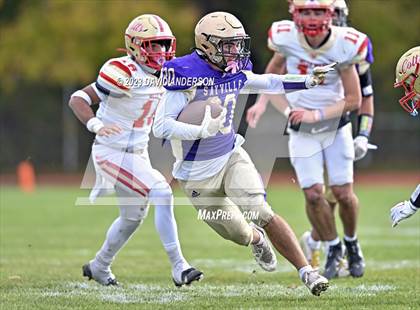 Thumbnail 3 in Sayville vs. Half Hollow Hills West (D3 Semifinal) photogallery.