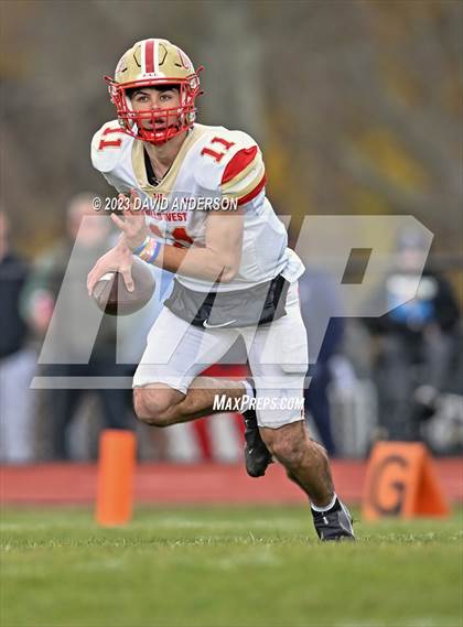 Thumbnail 1 in Sayville vs. Half Hollow Hills West (D3 Semifinal) photogallery.