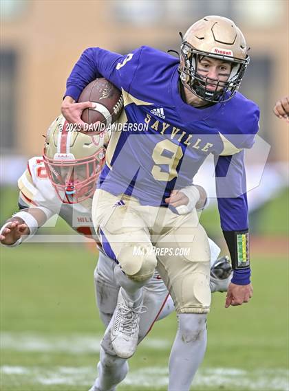 Thumbnail 2 in Sayville vs. Half Hollow Hills West (D3 Semifinal) photogallery.