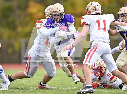 Thumbnail 3 in Sayville vs. Half Hollow Hills West (D3 Semifinal) photogallery.