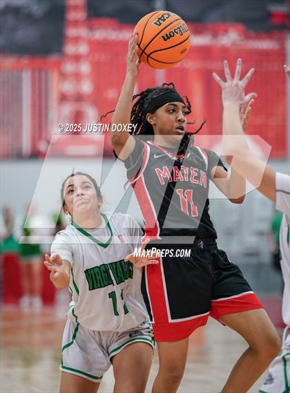 Thumbnail 3 in Mater Academy East Las Vegas vs. Virgin Valley (NIAA Class 3A State Championship) photogallery.