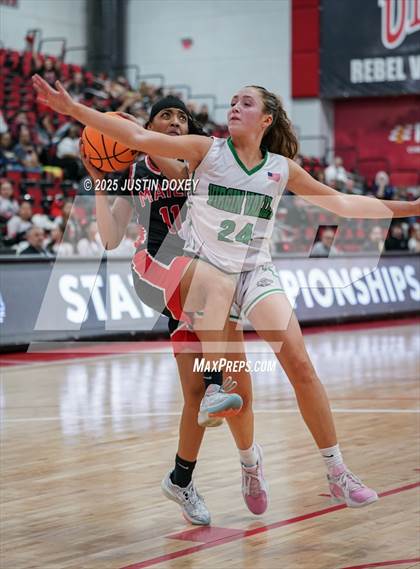 Thumbnail 2 in Mater Academy East Las Vegas vs. Virgin Valley (NIAA Class 3A State Championship) photogallery.