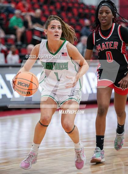Thumbnail 3 in Mater Academy East Las Vegas vs. Virgin Valley (NIAA Class 3A State Championship) photogallery.