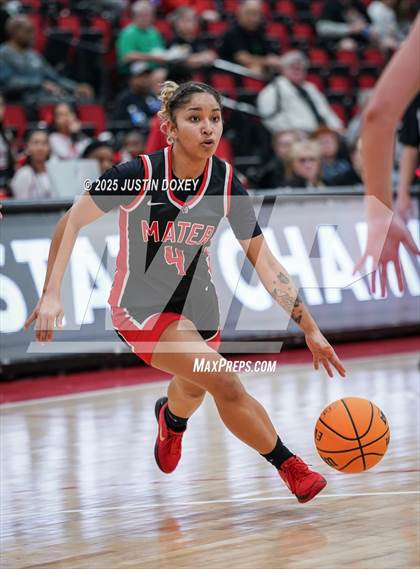 Thumbnail 3 in Mater Academy East Las Vegas vs. Virgin Valley (NIAA Class 3A State Championship) photogallery.