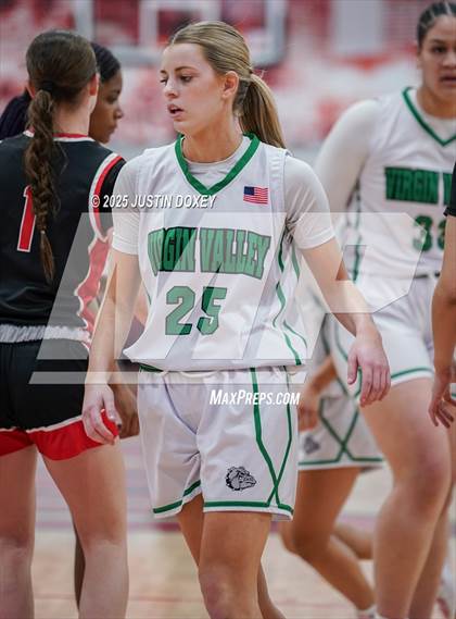 Thumbnail 2 in Mater Academy East Las Vegas vs. Virgin Valley (NIAA Class 3A State Championship) photogallery.